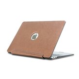 Funda para portátil de cuero PU de 13,3 pulgadas negro / marrón Bolsa para portátil Funda para MacBook Air / Pro