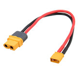RJXHOBBY 150mm 16AWG XT60 Female to XT30 Male Connector Cable Silicone Wire Cables for RC Multicopter