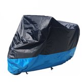 Motorrad-Wasserdichte Abdeckung Roller-Regen- und Staubschutz Abdeckung Blau Schwarz M-XL