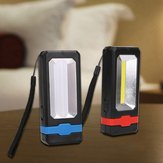5 W Portátil COB Luz de Trabalho Solar USB Recarregável Ao Ar Livre Magnético Lanterna de Acampamento Pendurado Tocha  