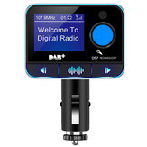 DAB008 5V 2A Car MP3 bluetooth Receiver With RDS Function And LCD Display
