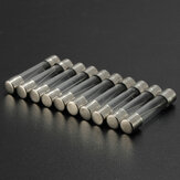 10Pcs 1A-3.15A Glass Quick Blow Fast Acting Fuses 6mm x 30mm 