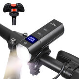 Ensemble de lumières pour vélo Astrolux® BL02 1200lm 5 modes phare+feu arrière sans fil télécommande alarme verrouillage avec support de montage