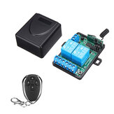 2CH 433M Secure Remote Keyless Entry Controller Rolling Code Keeloq HCS301 Remote Control Keyfob Transmitter