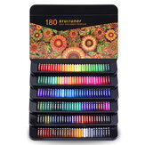 Set de lápices de colores Brutfuner 72/120/180 de colores múltiples para dibujo y esbozo, suministros de arte de lápiz de dibujo colorado para principiantes