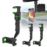 Bakeey Multi-function Car Holder Rearview Mirror Rear Seat Video Shooting Bracket Kitchen Video Phone Bracket