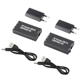 HDMI-kompatibel mit RJ45 Network Extender 1080P HDMI-kompatibler Ethernet-Adapter-Netzwerk-Repeater (Tx + Rx)