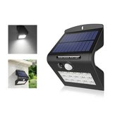 ARILUX® AL-SL18 1W Solar 15 LED PIR mozgásérzékelő biztonsági falilámpa vízálló kültéri kertbe