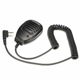 Microphone haut-parleur de radio à 2 broches pour talkie-walkie radio à double sens pour Motorola BAOFENG PUXING