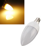 5XСид 2835 SMD Лампа E14 3W теплый белый LED свечи лампы лампы AC 200-240В