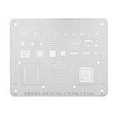 Japanisches Steel Phone Logic Board BGA Reparaturstencil-Tool für iPhone 7 7P Motherboard IC Chip Ball Löten