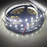 2PCS 5M SMD5050 300 LED Fita de luz de tira flexível branca pura não impermeável Lâmpada DC12V