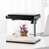 YEE 380 Мини-аквариум Аквариум с 4 режимами LED-подсветки, дисплеем температуры