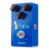 Caline CP-19 Blue Ocean Delay Gitarreneffektpedal True Bypass 25ms-600ms Verzögerungszeit