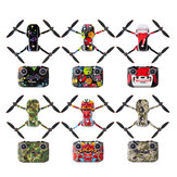 Sunnylife Pegatinas impermeables de PVC para el cuerpo del dron y protector del brazo del control remoto para el dron DJI Mavic Mini 2