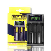 Φορτιστής μπαταριών LiitoKala LII-S2 LCD 3.7V 18650 18350 18500 16340 21700 20700B 20700 14500 26650 1.2V AA AAA Smart Charger