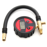 Medidor digital de pressão de ar para pneus de carro, moto e caminhão
