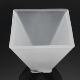 Пирамидальная форма для силиконового слепка, изготовление декоративных предметов из смолы, создание кристальных украшений, литье