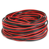 DANIU 10M 22AWG 72V PVC-geïsoleerd draad 2-polige vertinde koperen kabel Elektrische draad voor LED-stripverlenging