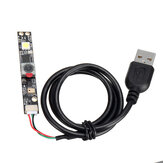 HBV-1825 OV5640 5 Million Pixel Autofocus Camera Module with Flash Light  5Pin Auto Focus USB2.0 5MP Camera Board