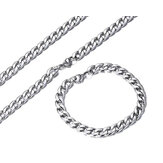 Simple Titanium Steel Men's Necklace