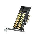 Ugreen PCIE3.0 - M.2 NGFF&NVME Adaptör Kartı M tuşu B tuşu M&B Anahtarı SSD Bilgisayar Genişletme Kartı CM302