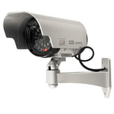 Naposenergiával Működő Hamis Kamera Intézkedő Hüvelykujj-biztonsági Megfigyelő Kamera Villogó IR LED
