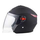 BYB Electric Scooter Half Helmet Anti-fog Visor Motorcycle All Season Rainproof Breathable Universal