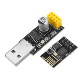ESP01 Programmer محول UART GPIO0 ESP-01 CH340G USB to ESP8266 Serial Wireless وايفاي Development Board