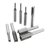 8pcs 1/4 Inch Shank Router Bit Kit Profiling Trimming Cutter Woodworking Tools