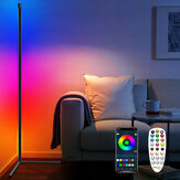 مصباح زاوية أرضية RGB تغيير لون مصباح زاوية غير قابل للتعتيم بتقنية LED اللا سلكية البيئية
