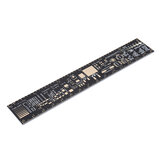 Ferramenta de medição de régua de PCB multifuncional de 15 cm Resistor Capacitor Chip IC SMD Diodo Transistor Pacote Estoque eletrônico