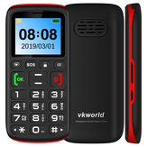Vkworld Z3 1,77 cala 1000 mAh Bluetooth Bezprzewodowy FM Latarka Wibrator Senior Łatwy interfejs Funkcja Telefon