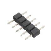 Connettore maschio a 5 pin per striscia LED RGBW