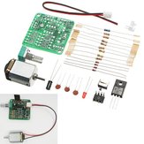 3pcs KM-1 DC 6-12V PWM Motor Speed Controller Kit DIY Motor Speed Regulator Set Sealed Potentiometer Stepless Speed Control Long Service Life Stable Performance Small Noise And Large Torque Function