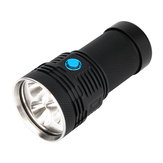 Đèn pin LED Haikelite Q30 7070 12000 Lumens, có 5 chế độ sáng, đèn báo đang sạc và chống nước IPX8