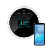 DIGOO DG-ZXGS21 inteligentna aplikacja WIFI wyciek gazu zdalny alarmowy czujnik alarmu gazowego praca z aplikacją Digoolife Smartlife Tuya