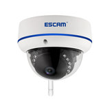 ESCAM 2mp 1080p WiFi открытый водонепроницаемый IP QD800WIFI купольная камера IP66 ONVIF IR камера ночного видения P2P скорость