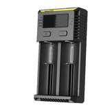 Nitecore Intellecharger NUOVO i2 Batteria Caricabatterie per Li-ion / IMR / LiFePO4 / Ni-MH Batteria