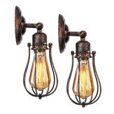 2Pcs 60W Vintage Industrial Loft Rustikale Wandleuchte Wandleuchten Veranda Bar Lampe
