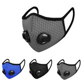 BIKIGHT Outdoor Oddychająca Active Carbon Anti-dust PM2.5 Maska ochronna z podwójnymi zaworami Kolarstwo Wędkarstwo Maska ochronna