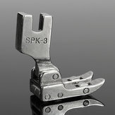 High Shank Ролик Прижимная лапка для механической швейной машины из ПВХ-кожи