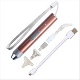 7Pcs Diamond Painting Tools Set Rechargable Flashlight Pen Holder 5 Pen Nib Set Home DIY Diamond Painting Tools