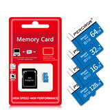 Tarjeta de memoria Perciron 16GB 32FB 64GB 128GB 256GB Class 10 High Speed ​​TF Micro SD con adaptador de tarjeta SD para teléfono inteligente, tableta, cámara