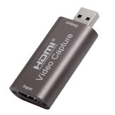 Mini USB 3.0 HD 1080P 60Hz HDMI to USB Video Yakalama Kartı Oyun Kaydı Kutu Youtube Canlı Akış Yayını Oyun Kaydı için