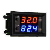 W2809 W1209WK DC12V Digitaler LED-Thermostat Temperaturreglermodul Smart-Tempsensorplatine mit wasserdichtem NTC-Sensor