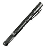 Multifunctionele Oplaadbare Zaklamp Tactische Pen Survival Zelfbestendig Anti-wolf Goddelijke Bescherming Pen Schrijfpen