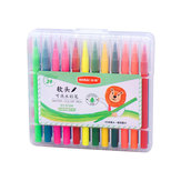 NORA 875W Watercolor Pens Drawing Writing Brush Artist Sketching Manga Marker Pen Set Stationery School Painting Supplies