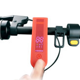 LED-display siliconen hoes voor Max G30 elektrische scooter, waterdichte en vuilbestendige paneelcover voor Ninebot elektrische scooter.