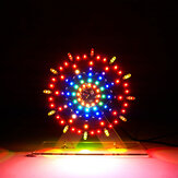 Geekcreit® DIY Colorful LED Versão Manual Ferris Wheel Flash Kit Kit Eletrônico de Espectro Musical